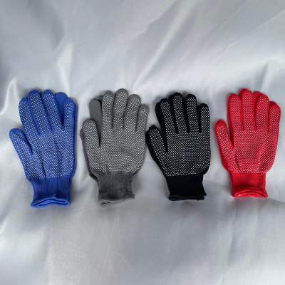 ถุงมือ ถุงมือกันลื่น ถุงมือตุ๊กแก คละสี (1แพ็ค12คู่)