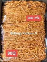 [มีของแถม?]?ปลาทาโร่ ปลาเส้นปรุงรส รสบาร์บีคิว?2 แพ็ค น้ำหนัก 900 กรัม สด สะอาด ใหม่ เยอะมาก เคี้ยวเพลิน อร่อยมากๆๆ ?(ใส่ถุงซิปล็อค)