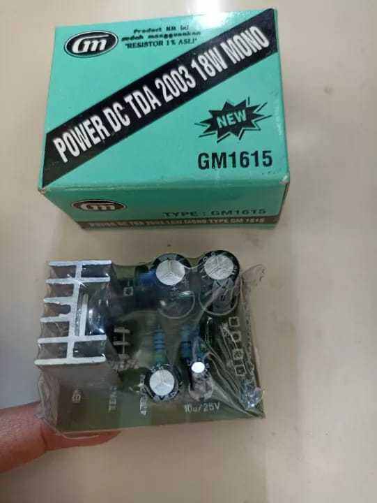 Kit power amplifier DC 12V TDA 2003 mono GM 1615 Lazada Indonesia