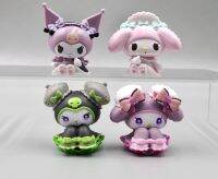 ชุดโมเดลกาชาปอง Kuromi &amp; MyMelody เซ็ต 4 ตัว มาในไข่กาชาปองสีหวานแยกทุกตัว งานสวย วางโชว์ใส่กล่องแล้วน่ารักมาก ขนาด 4-5 cm (love)

✨