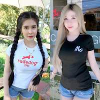 เสื้อรัดรูปคอกลม ป้ายนมโต ผ้าหนา ยืดเด้ง ใส่สบาย ใหม่ล่าสุด ( รูปถ่ายจากสินค้าจริง )