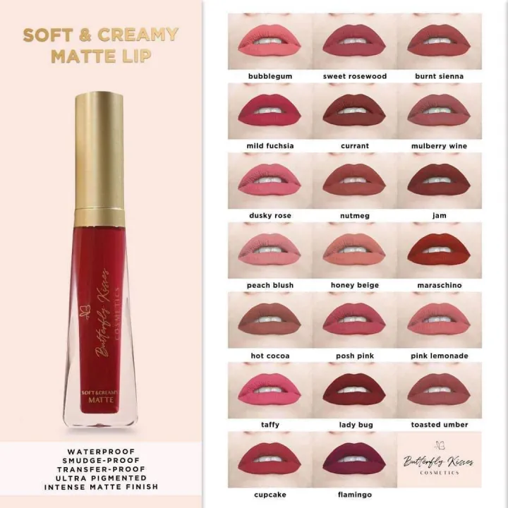 Butterfly Kisses Matte Lipstick Lazada PH