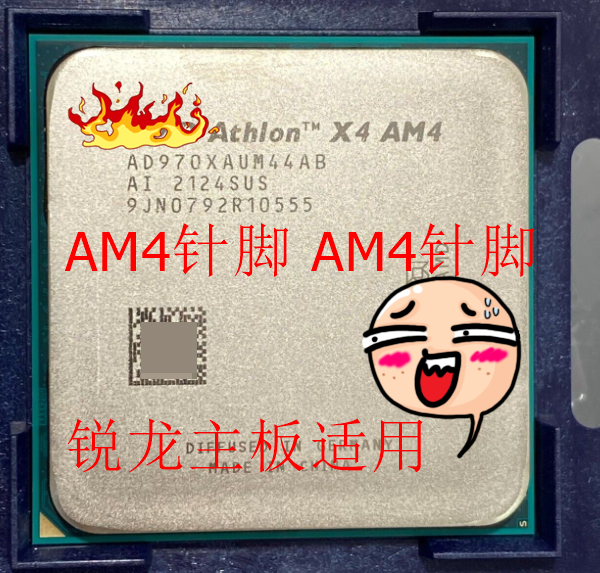 Athlon X4 970 Speed Dragon AM4 Pin Formal Version CPU Bulk ...