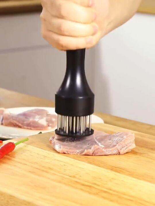 Stainless Steel Tender Meat Pin Steak Pork Chop Loose Meat Needle