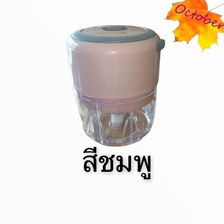 เครื่องปั่นอเนกประสงค์-เครื่องบดสับขนาดเล็กไฟฟ้า-100ml