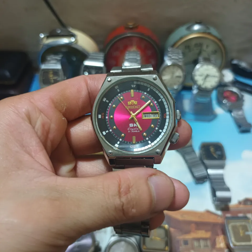 Đồng hồ Orient SK mặt lửa phiên bản mới với sức hút đầy uy lực cho phái mạnh