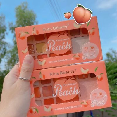 KISS BEAUTY PEACH MULTIPLE MAKEUP PALETTE