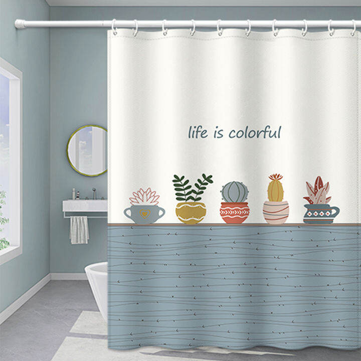 Beautiful Boho Shower Curtain for Your Bathroom A Stylish Modern Mid Century Curtain That Fits