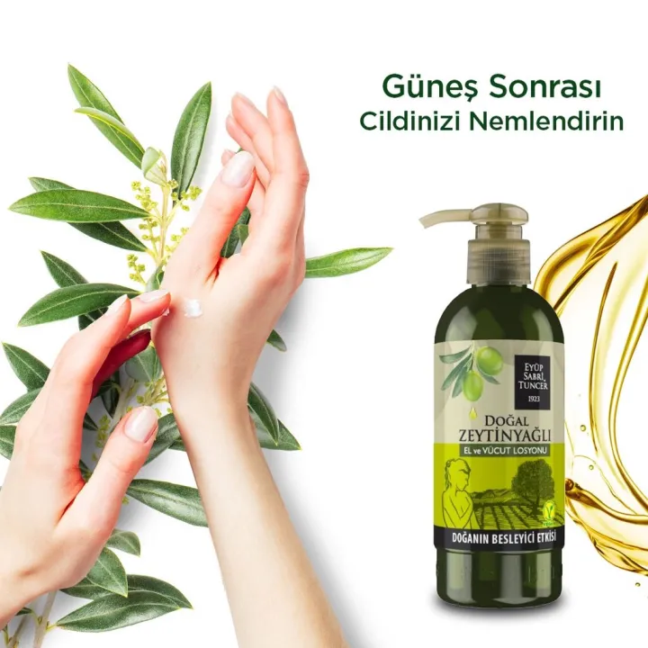 Natural Olive Oil Hand And Body Lotion 250 Ml โลชั่นน้ำมันมะกอก