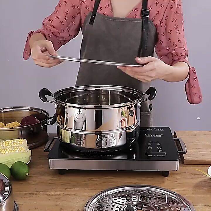 Steamer 2Layer / 3 Layer Stainless Food Steamer Stainless Steamer