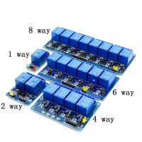 5V 12V 1 2 4 6 8ช่องรีเลย์โมดูล Optocoupler Relay Output 1 2 4 6 8รีเลย์โมดูลสำหรับ Arduino