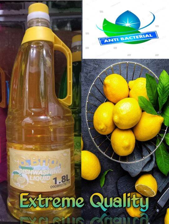 Dishwashing Liquid 1.8L Extreme Quality..5×powerful than regular