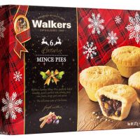 วอกเกอร์ส ทาร์ตสอดไส้ผลไม้รวมกวน Walkers Miniature Mincemeat Tarts 225g