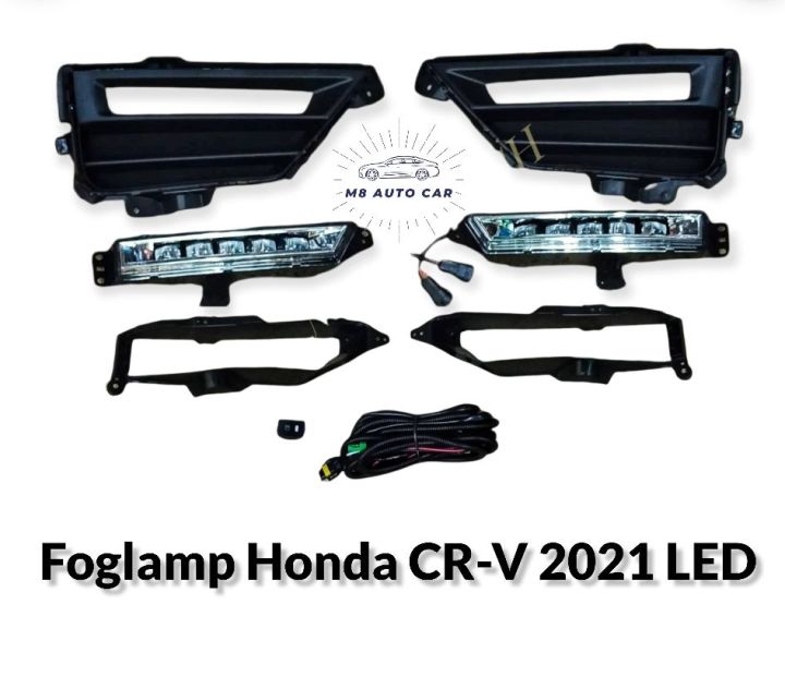 ไฟตัดหมอก HONDA CR-V 2021 LED ไฟสปอร์ตไลท์ ฮอนด้า ซีอาร์วี foglamp honda crv cr-v led 2021