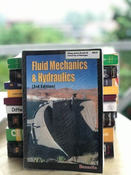 [Preloved] Fluid Mechanics and Hydraulics 3rd edition by Besavilla