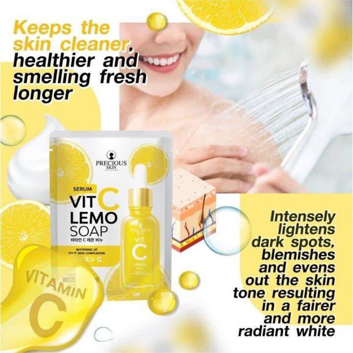 Vitamin C Lemon Soap Serum Lazada PH