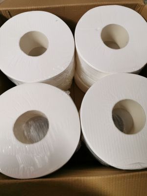 กระดาษทิชชู่ JRT ยกลัง (12ม้วนเปลือยหรือ6ม้วนใส่ซองพลาสติก) แบบ2ชั้น (ยาว 300 เมตร)