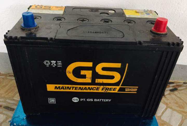 Preloved GS PREMIUM MAINTENANCE FREE BATTERY | Lazada PH
