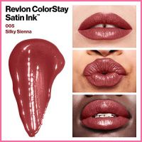 New!!! Revlon ColorStay Satin Ink Silky Sienna ลิปสติกแมทแบบจุ่ม สีนู้ด 005