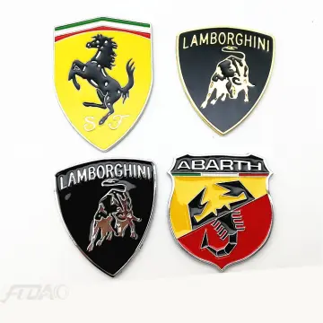 Lamborghini sticker store logo