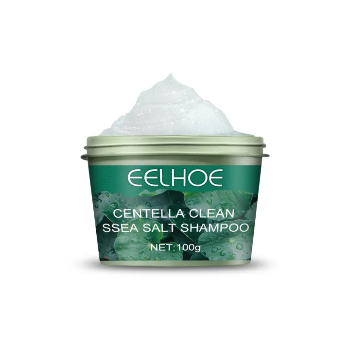 Eelhoe Centella Asiatica Sea Salt Shampoo Sea Salt Cleansing Shampoo To