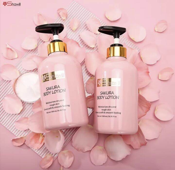Sakura shawill body lotion Lazada PH