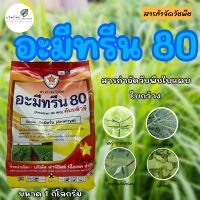 อะมีทรีน 80 ดับบลิวจี สารกำจัดวัชพืช ขนาด 1 กิโลกรัม กำจัดหญ้าวัชพืชใบกว้าง ใบแคบในไร่อ้อย สับปะรด สวนส้ม ไร่กาแฟ