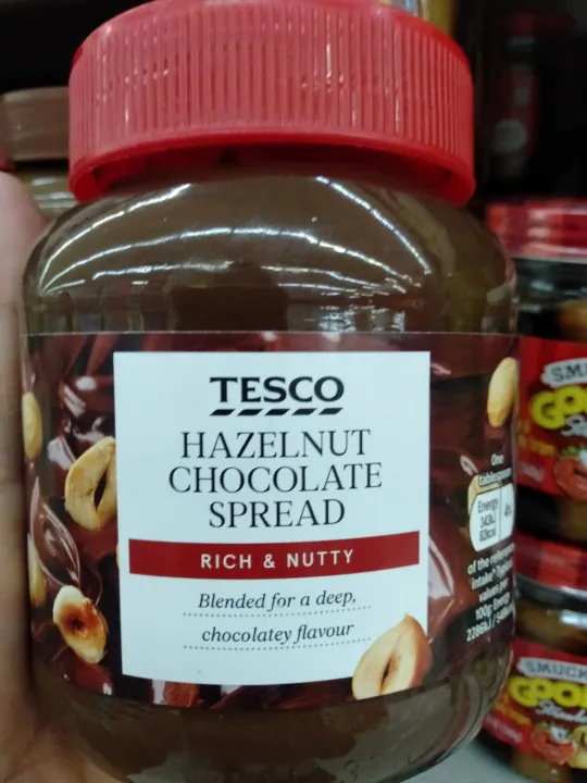 Tesco Hazelnut Chocolate Spread 400g. Lazada PH