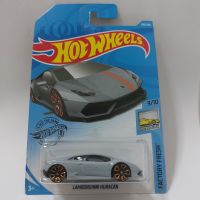 รถเหล็ก Hotwheels LAMBORGHINI HURACAN สีเทา (LZ06)