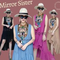 ?ป้าย Mirrorsister เดรสตัวยาวทรงเก๋ แต่งพู่สไตล์โบฮีเมี่ยน