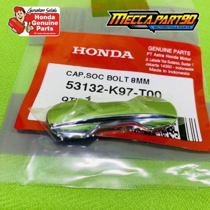 Cover Tutup Baut Stang Cap Soc Bolt Mm Pcx Pcx Lazada Indonesia