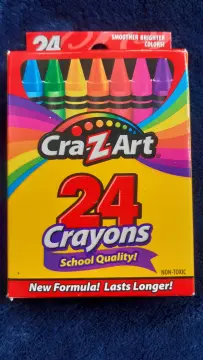 Cra-Z-Art 24 Count Crayons School Quality New Formula Last Longer Lot Of 13  NEW