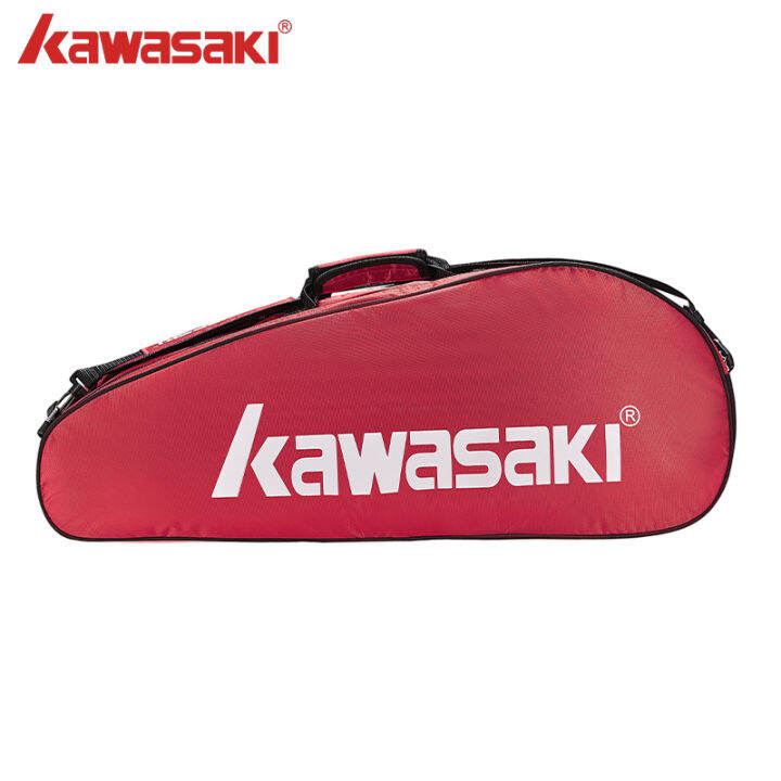 kawasaki-กระเป๋าแบดมินตันมืออาชีพแบบใหม่แพ็ค3อันสำหรับทั้งผู้ชายและผู้หญิงกระเป๋าสะพายไหล่คู่เดียวแพ็ค6อันกระเป๋าใส่ไม้แบดมินตันกระเป๋าใส่ไม้แบดมินตัน