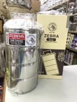 Zebra ปิ่นโตสแตนเลส 14 ซม.4ชั้น ตราหัวม้าลาย