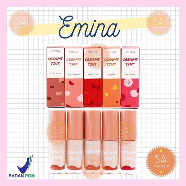 EMINA Creamy Tint / Emina Lip Tint Lazada Indonesia
