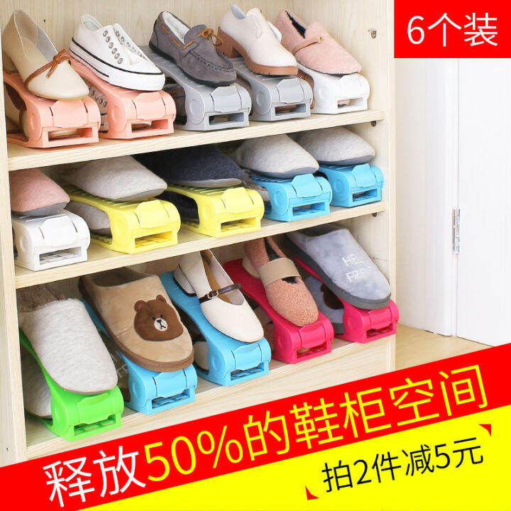 Shoe Storage Fantastic SpaceSaving Adjustable Integrated Shoe Rack