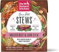 อาหารเปียกสุนัข The Honest Kitchen One Pot Stews สูตร Braised Beef &amp; Lamb Stew ขนาด 298 g