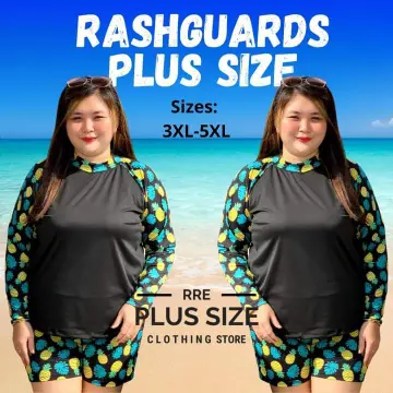 Plus-Size Rash Guards