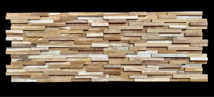 Wallpaper kayu jati-Hiasan Dinding kayu jati-Panel Dinding kayu jati