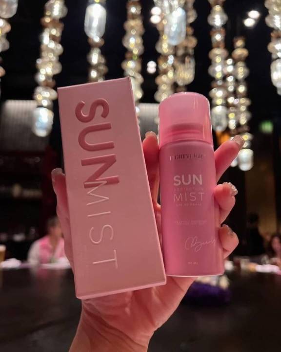 สเปร์ยกันแดด-แม่ดิวอริสรา-sun-protection-mist-spf-30-pa-แค่ฉีดก็ปัง-หน้าเป๊ะตลอดทั้งวัน-ผิวสวยฉ่ำเงา-เหมือนสาวเกาหลี-ขนาด-50-ml-ฉีดได้ทั้งหน้า-ทั้งตัว