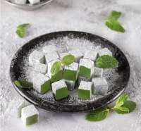 Turkish Delight With Mint Flavor 250 gr. / Ikbal