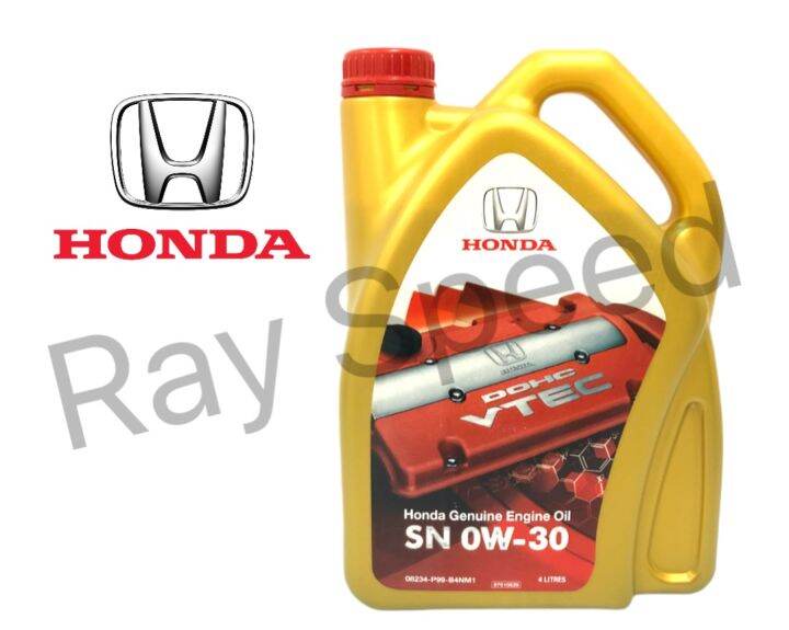 Honda Engine Oil SN 0w30 0w30 Fully Synthetic 4L Lazada