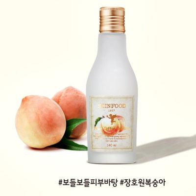 ของแท้ 100% ค่ะ Skinfood Peach Cotton Emulsion ช่วยกระชับรูขุมขนให้ผิวเนียนเรียบ ปริมาณ 140 ml.