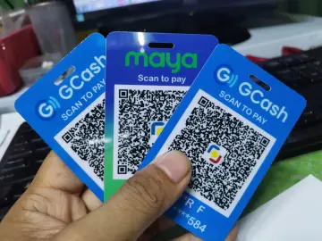 GCash / Maya Receive Money QR PVC PET ID Card Printing