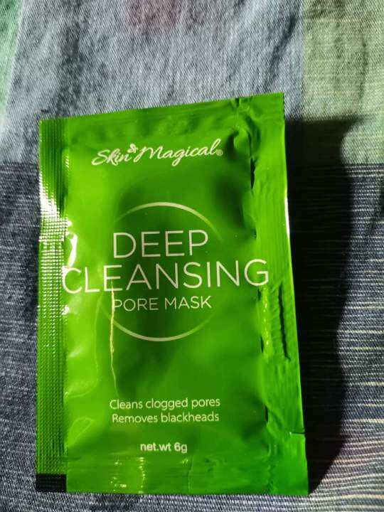 Skin Magical Deep Cleansing Pore Mask tanggal blackheads Lazada PH