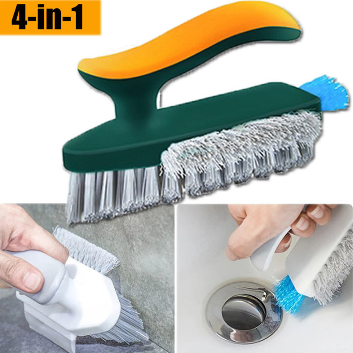 Crevice Brush Deep Cleaning Scraper Ground Seam Floor Bathroom Corner Seam  Toilet Tile Multifunctional Cleaning Brush Tools