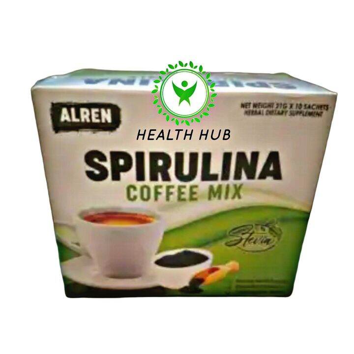 Spirulina Coffee Mix (10 Sachet/21g) Lazada PH