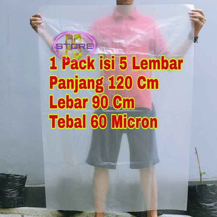 Kantong Sampah 90 X 120 Cm Plastik Sampah Transparan 90x120 Cm Kantong Plastik Sampah 4644