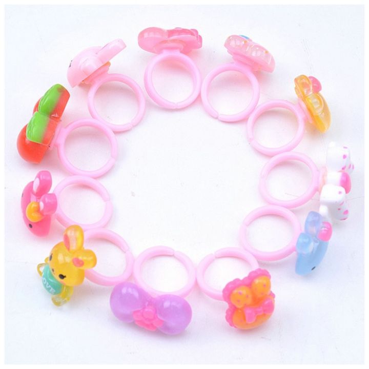 โปรพิเศษ-แถมฟรี-เมื่อซื้อแหวนเด็กครบ-2-ชุด-แถมฟรีให้อีก-5-วงทันที-ชุด-25-วง-แหวนเด็กลายการ์ตูน-น่ารักๆ-สีสวย