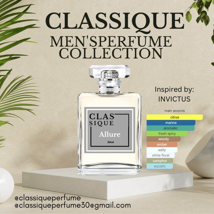 Allure Scent Inspired by Invictus Premium Oil base Perfume for Men by ...